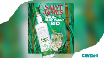Saint James Rhum Pure Canne Bio CAVEMAN
