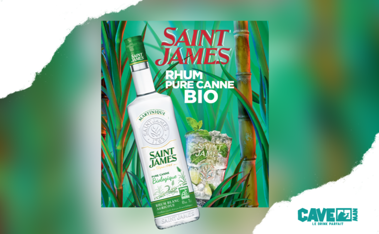 Saint James Rhum Pure Canne Bio CAVEMAN