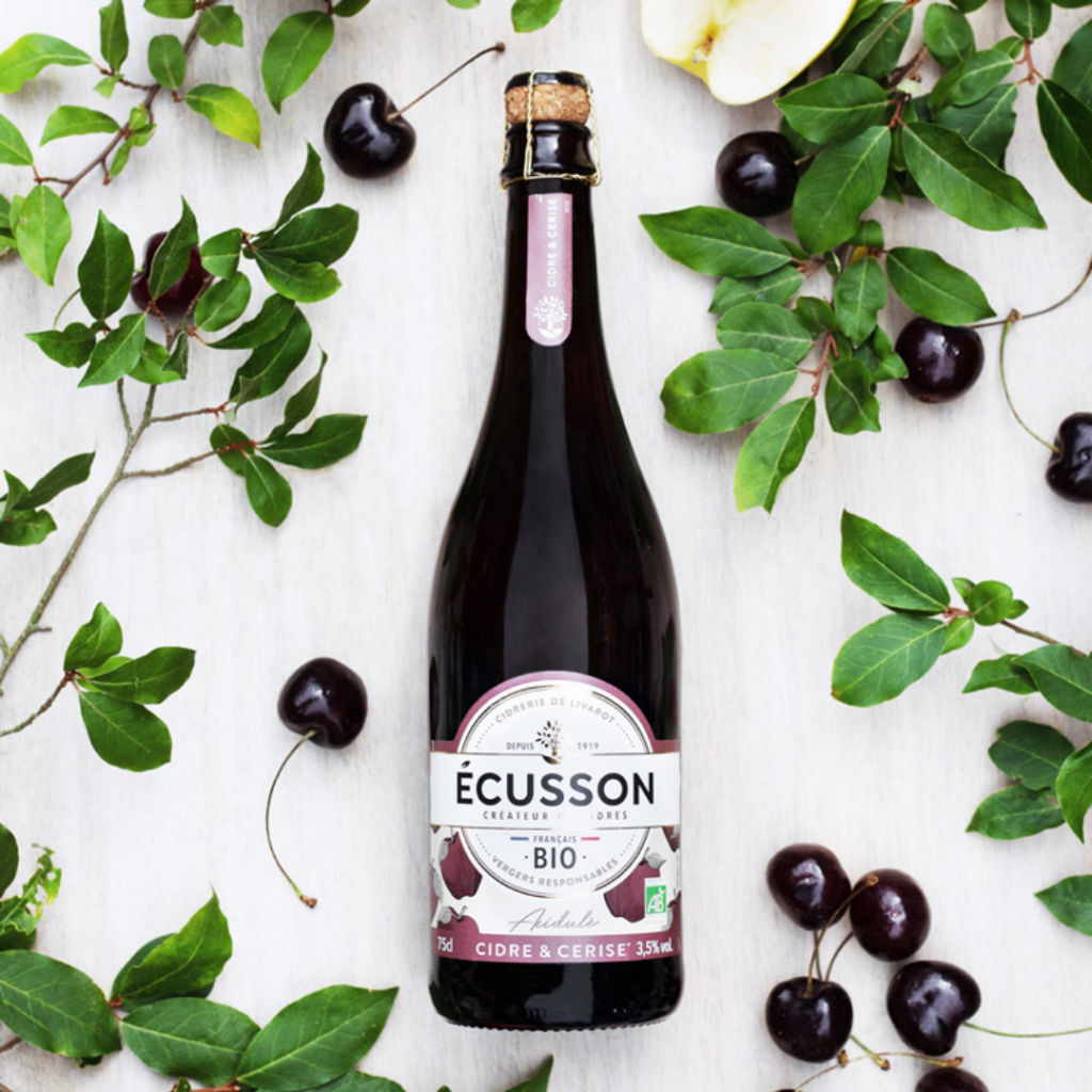Ecusson Cidre Cerise - CAVEMAN