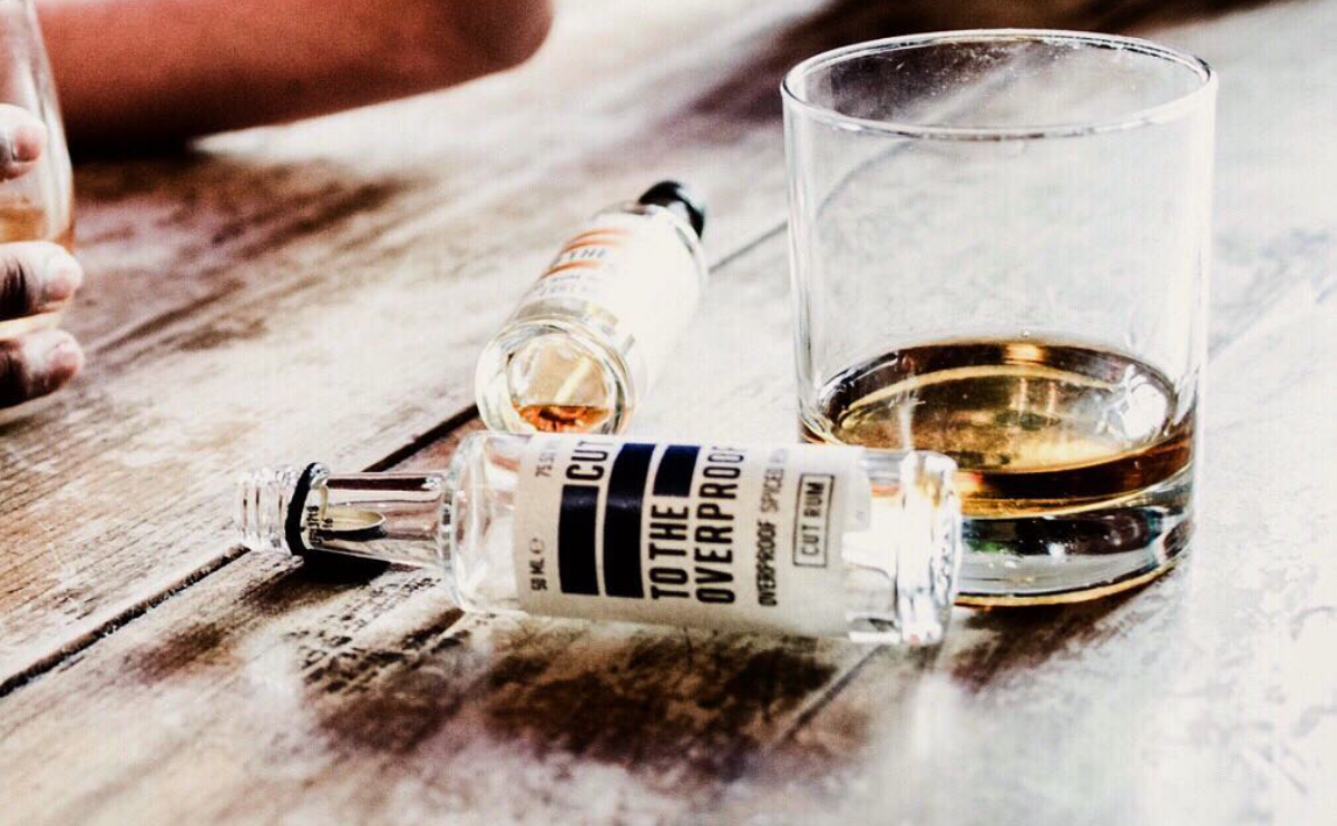 Cut The Overproof Rum cocktails - Banner CAVEMAN