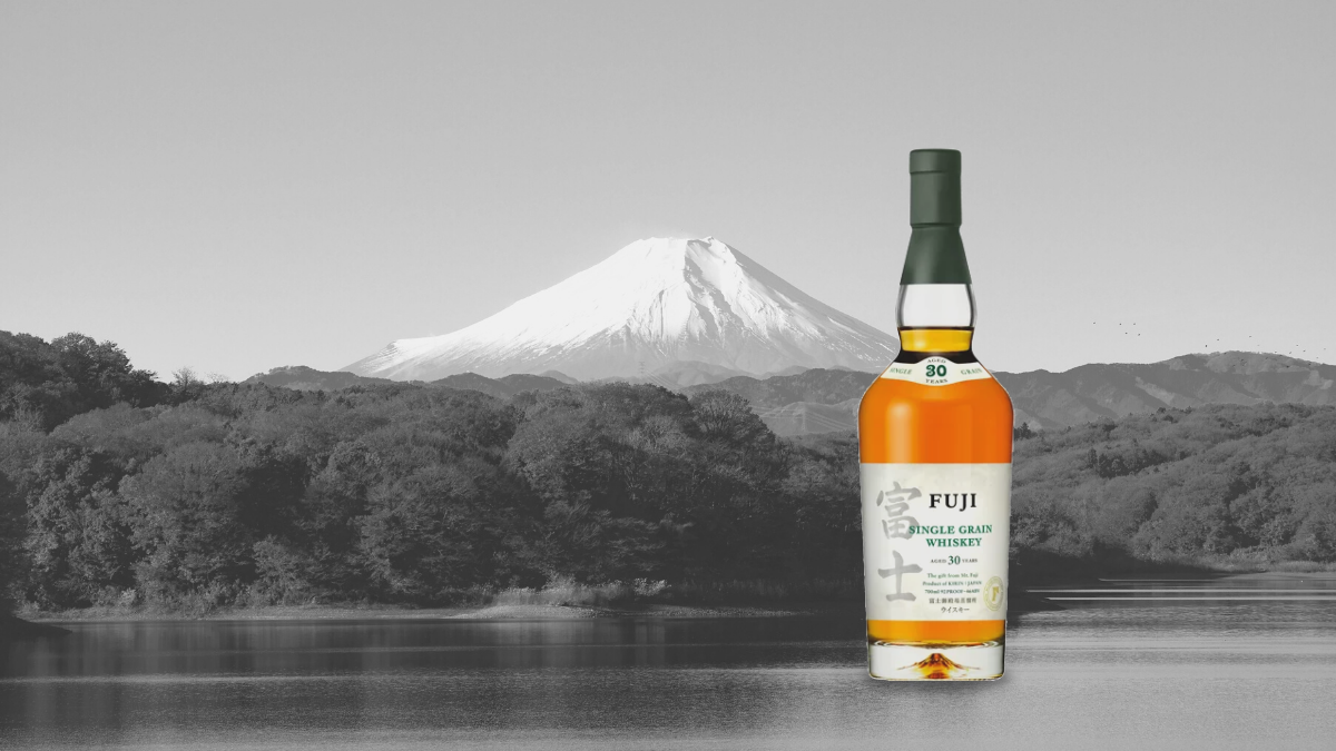 Fuji single grain whiskey - Banner CAVEMAN