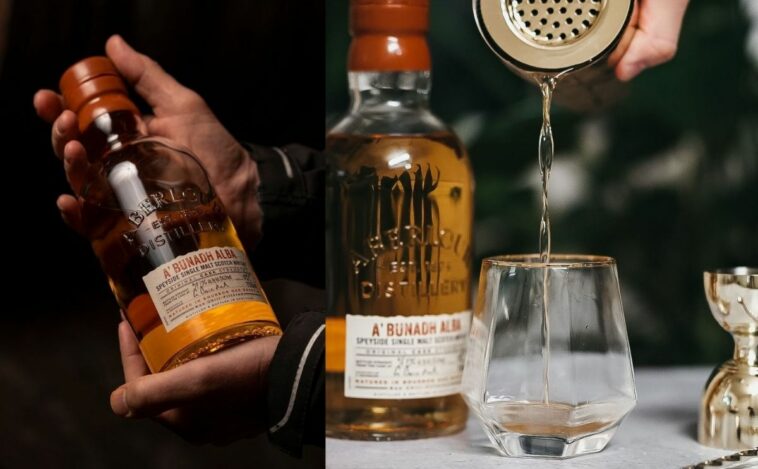 Aberlour A'Bunadh Alba Banière Caveman