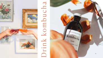 Tonic Kombucha - BANNER CAVEMAN