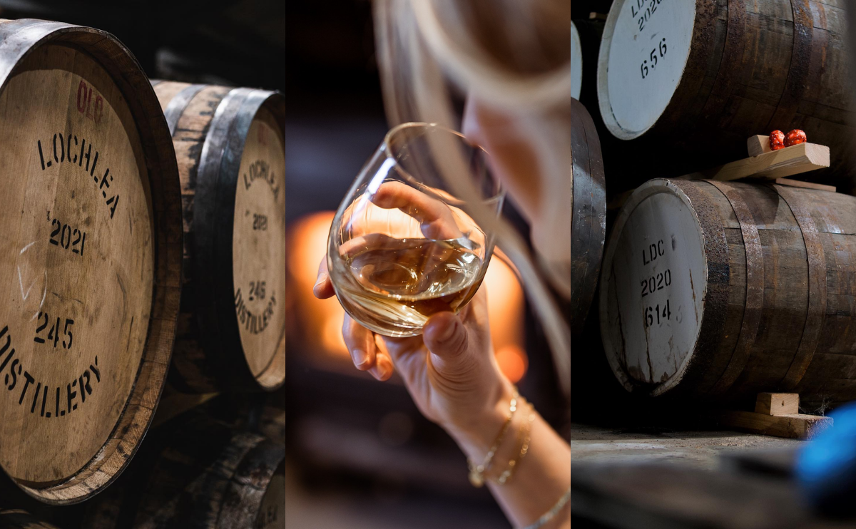 BANNER CAVEMAN - Lochlea Distillery